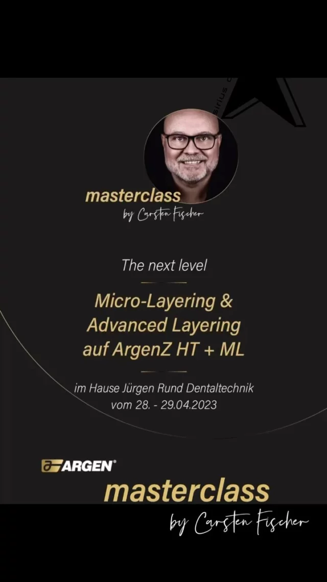 ◉ Zwei intensive masterclass Tage mit dem Team der Rund Dentaltechnik am schönen Kaiserstuhl im Südwesten von Baden-Württemberg.

Viel Erfolg nun mit dem Thema Multilayer und Micro-Layering.
„The Perfect Match!“

Danke das wir bei Euch sein durften!

Danke natürlich auch an ARGEN und GC! 🙏🏻
.
.
.
.
.
.
#ARGENZHT+ML
#ARGEN_Z_Highlights 
#masterclassbycarstenfischer 
#masterclassyoungtalents
#Multilayerzirkonoxid 
#Multilayer 
#masterclass 
#jedermitarbeiterzählt
#keinblabla 
#nachwuchstraining
#microlayering #microlayeringsolutions
#dentaltechnology
#siriusceramics 
#metallfreieprothetik
#PantherInstruments 
#keinblabla 
#PantherInstruments 
#dentallab
#GCGermany 
#GCInitialIQONESQIN #OneSqin 
#youjustneedONESQIN 
#microlayering #microlayeringsolutions
#GCInitialZr-FS
#zahntechnikbadenwürttemberg
#klauskanterpreis
